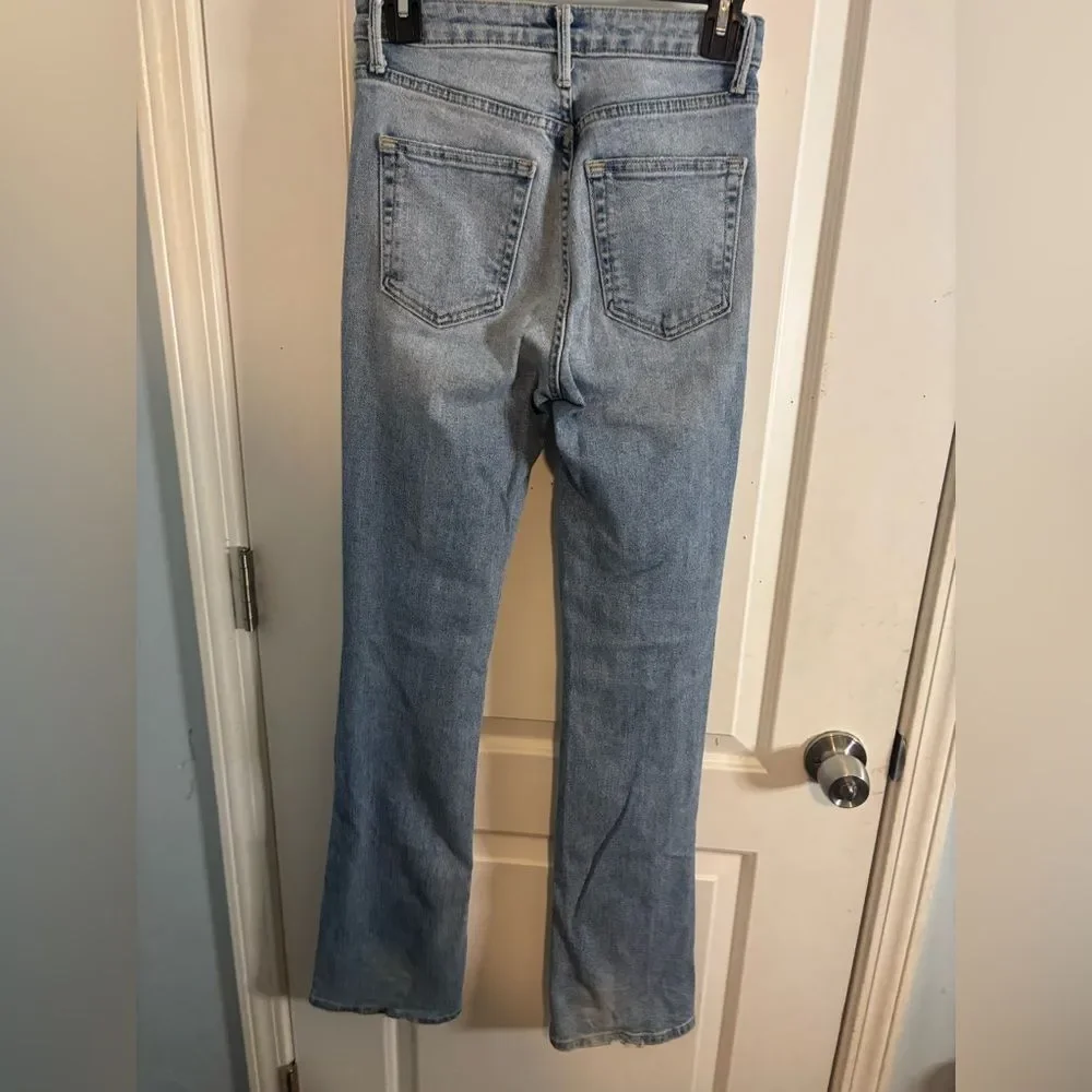 Just Black denim the Mia Light Blue bootcut flared Jeans size 24 EUC - Picture 4 of 4